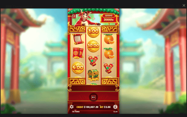 Resultado da rodada 10 no Fortune Ox