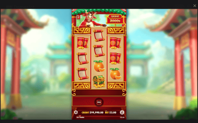 Resultado da rodada 3 no Fortune Ox